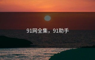 91网全集，91助手