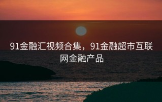 91金融汇视频合集，91金融超市互联网金融产品